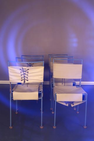 Suite de six chaises