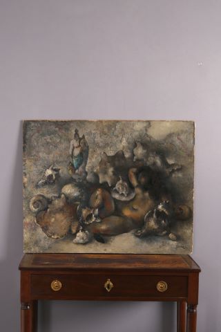 Baigneuse aux coquillages
