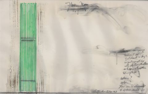 Stephen Antonakos (1926-2013) Floor neon