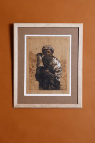 Portrait d'un vieux berbère