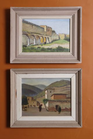 William Biehn (1911-1995) Vues du Maroc
