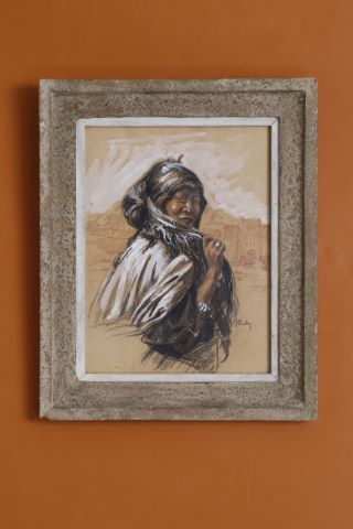Henri-Jean Pontoy (1888-1968) Femme berbère