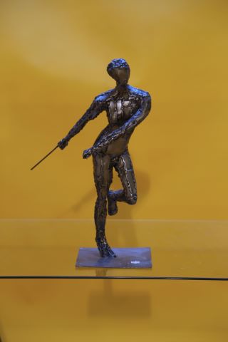Aristide Patsoglou (né en 1941) Le lancer...