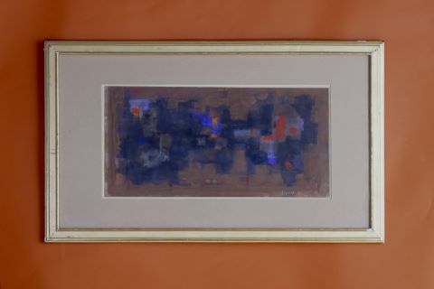 Enzo Brunori (1924-1993) Composition abstraite