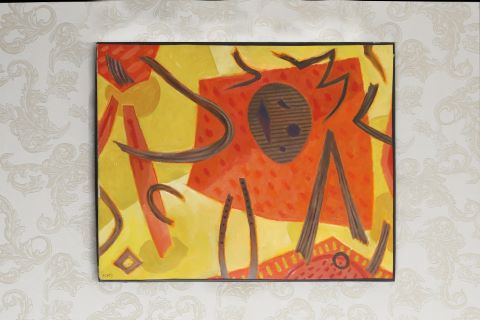 Henri Goetz (1909-1989) Solitude menacée...