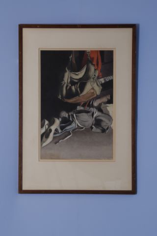 Nature morte à la besace et aux chaussures