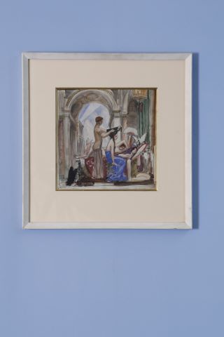 Les apprêts d'une princesse antique