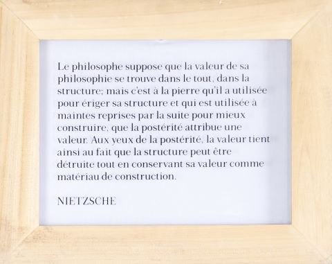 Joseph Kosuth (né en 1945) Dyptique Ex Libris...