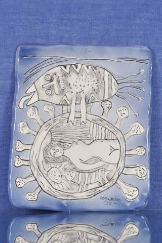 Corneille (1922-2010) Plaque murale 44