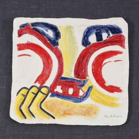 Bengt Lindström (1925-2008) Plaque murale n°8