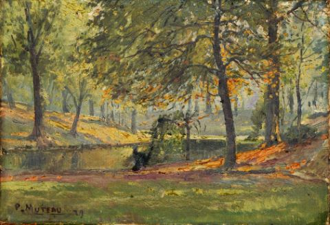 Paire de paysages