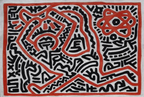 Tapis Untitled 1 ou Homme courant