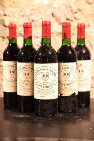 Château Pavie Macquin, Saint-Emilion 5 bouteilles...