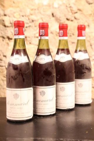 Pommard, Henri Boillot 4 bouteilles 1973