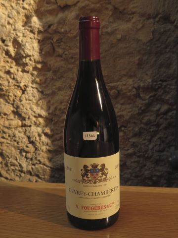 Gevrey-Chambertin, Fougères 12 bouteilles 2001
