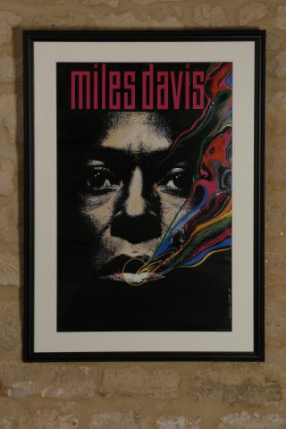 Rare affiche, Miles Davis