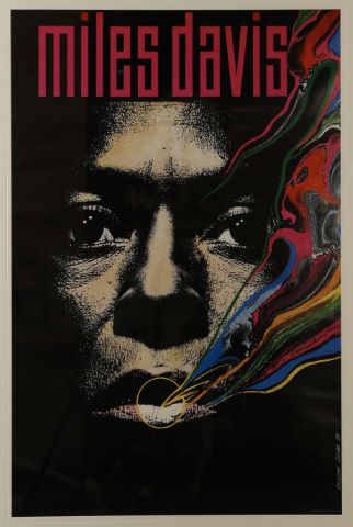 Rare affiche, Miles Davis