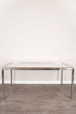 Attribué à Willy Rizzo (1928-2013) Table