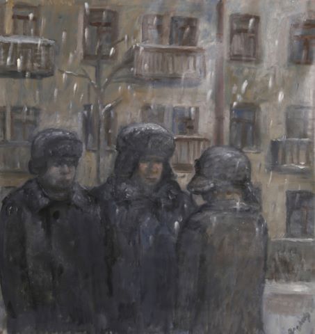 Mikhail Roginsky (1931-2004) Trois personnages...