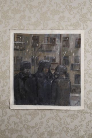 Mikhail Roginsky (1931-2004) Trois personnages...