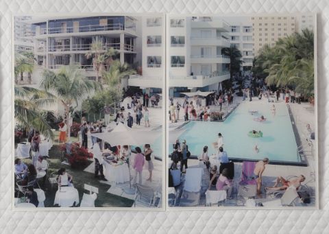 Massimo Vitali (né en 1944) Diptyque Sagamore