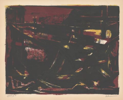 Composition, du portfolio “Douze lithographies”