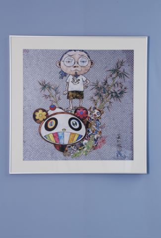 Takashi Murakami (né en 1962) I met a panda family