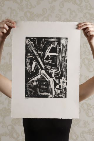 Emilio Vedova (1919-2006) Ensemble de quatre...