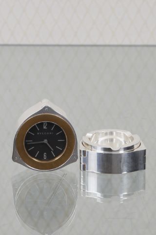 Bulgari Pendule de table et cendrier