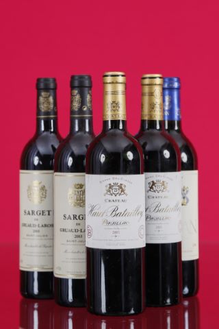 Bordeaux Ensemble de 6 bouteilles