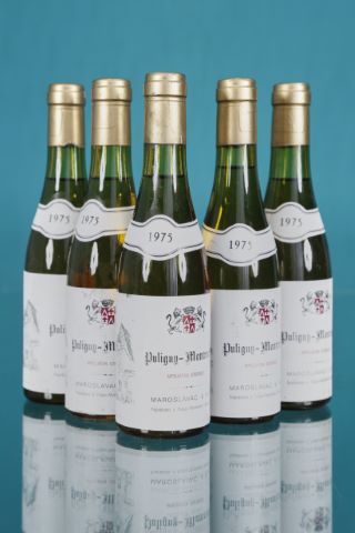 5 demi-bouteilles