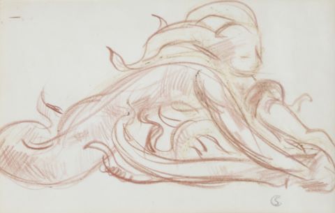 Séraphin Gilly (1909-1970) Projet de sculpture