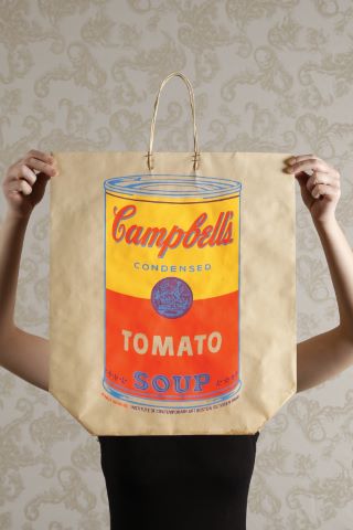 Campbell's Soup Can On Shopping Bag
