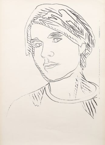 D’après Andy Warhol (1928-1987) Autoportrait