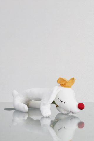 Yoshitomo Nara (né en 1959) Pup king dog doll...