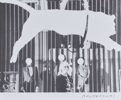 John Baldessari (né en 1931) Tiger with no Stripes