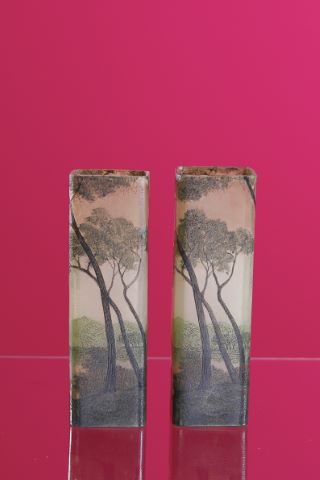 François-Théodore Legras (1839-1916) Deux vases