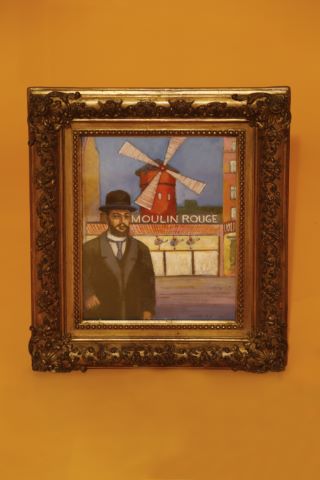 Anonyme Toulouse-Lautrec devant le Moulin-Rouge