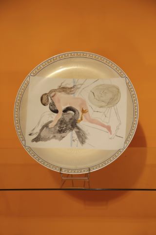 D'après Dali Léda et le Cygne