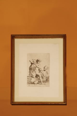 D'après Salvator Rosa (1615-1673) Personnages