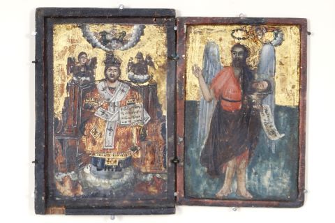 Icônes : 2 éléments de triptyque