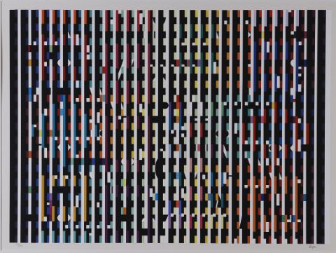 Yaacov Agam (né en 1928) Composition polymorphe