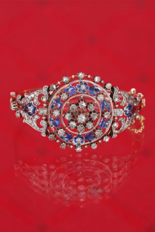 Travail du milieu du XIXe siècle Bracelet
