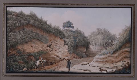 Pietro Fabris (actif à Naples de 1756 à 1784) Vue...