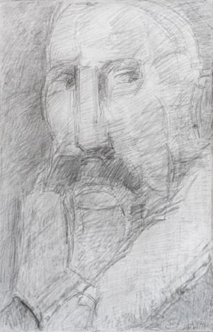 Constantin Macris (1917-1984) Étude d’après Frans...
