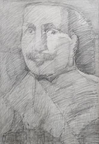 Constantin Macris (1917-1984) Étude d’après Frans...
