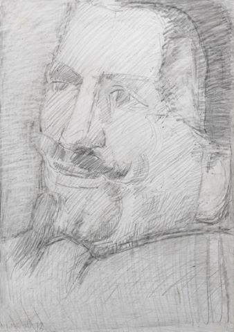 Constantin Macris (1917-1984) Étude d’après Frans...