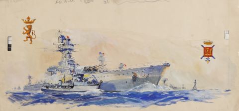 Claude le Baube (1919-2007) Le Duquesne