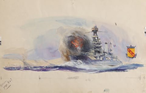 Claude le Baube (1919-2007) La Lorraine