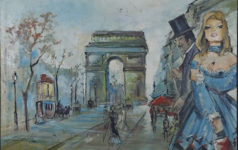José Carvalho (?) Champs-Elysées